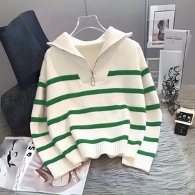 Green White