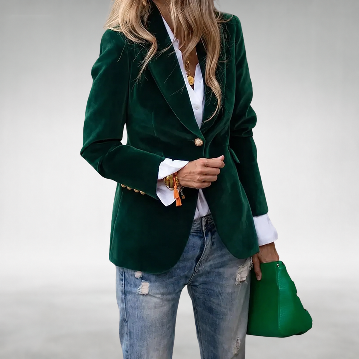 Victoria™ | Velvet Blazer
