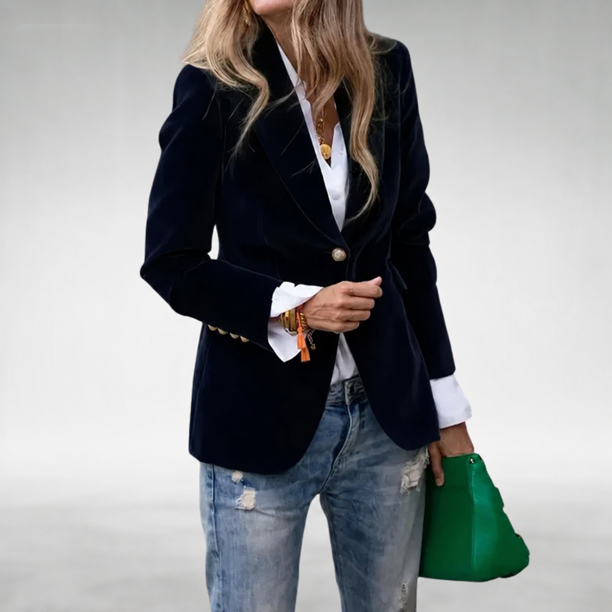 Victoria™ | Velvet Blazer