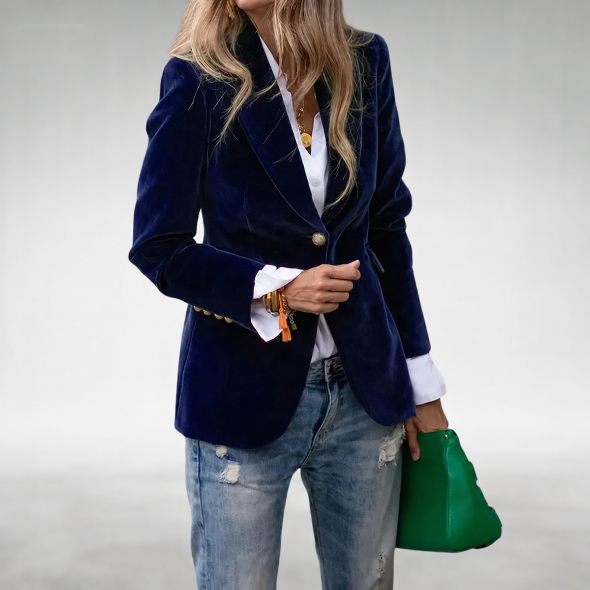 Victoria™ | Velvet Blazer