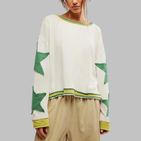 Green White