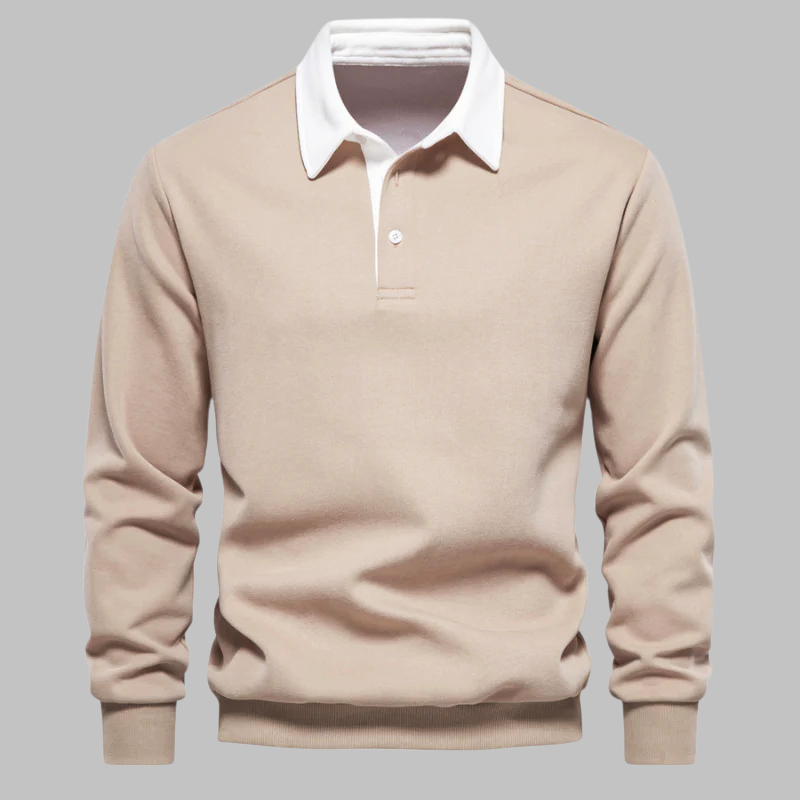 Barnaby | Polo Collar Knit Sweater