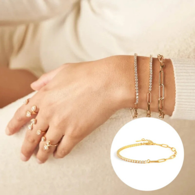Fae Tennis Chain Bracelet